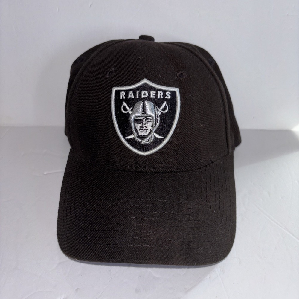 Las Vegas Oakland Raiders Cap Black Football New Era 9Forty Adjustable Dad Hat